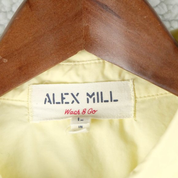 Alex Mill Jo Shirt cotton poplin women L - Picture 7 of 8